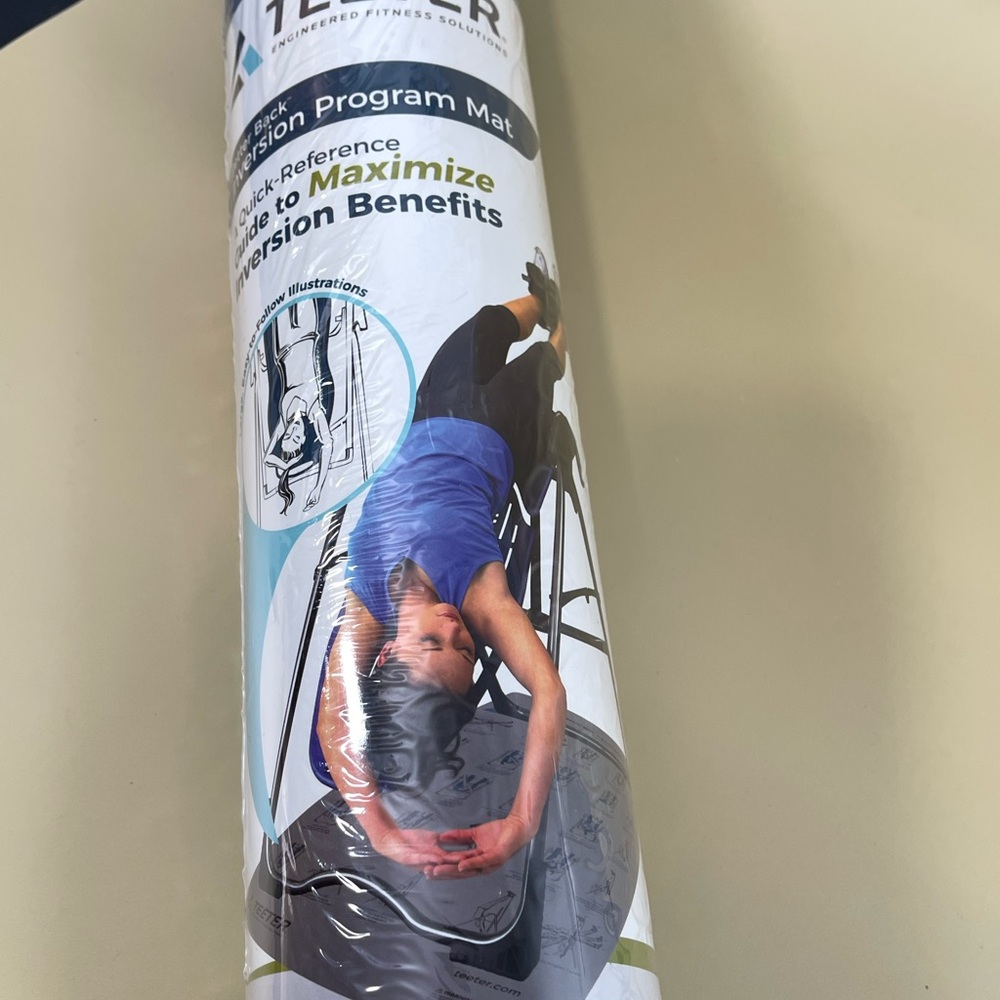 * NWT Teeter Better Back Inversion Program Floor Mat - Picture 11 of 11